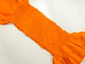 正絹　絞り　帯揚げ